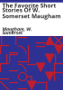 The_favorite_short_stories_of_W__Somerset_Maugham