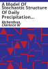 A_model_of_stochastic_structure_of_daily_precipitation_over_an_area