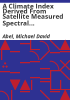 A_climate_index_derived_from_satellite_measured_spectral_infrared_radiation