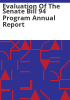 Evaluation_of_the_Senate_Bill_94_Program_annual_report