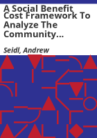 A_social_benefit_cost_framework_to_analyze_the_community_economics_of_community_forestry
