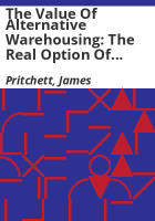 The_value_of_alternative_warehousing