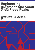 Engineering_judgment_and_small_area_flood_peaks